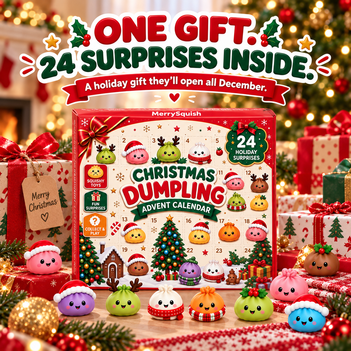 Christmas Dumpling Advent Calendar